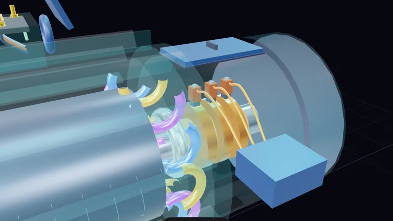 Wound Rotor Induction Motor 3D Model